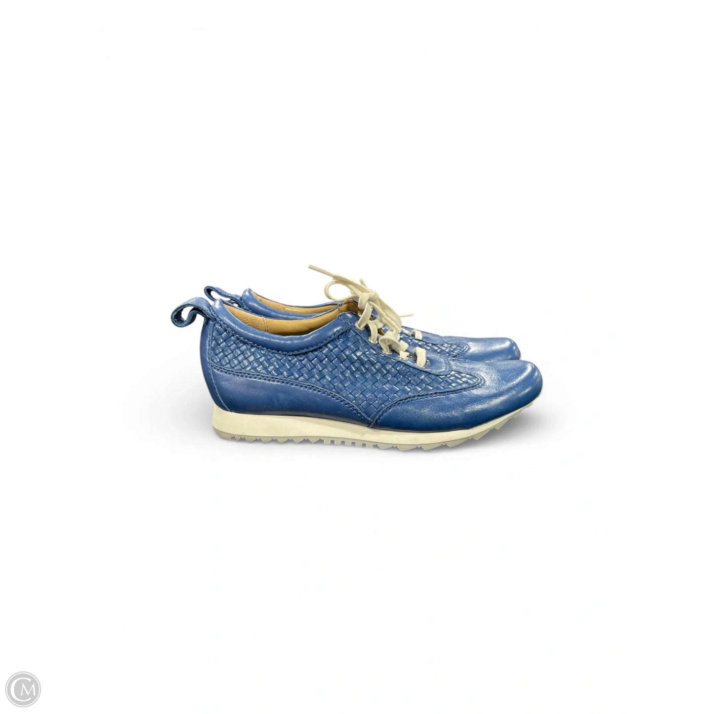 Shoes Sneakers By Clothes Mentor In Blue & White, Size: 9
