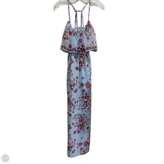 Dress Designer By Vera Wang In Floral Print, Size: Xs