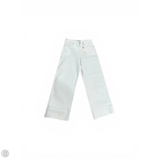 Jeans Wide Leg By Kancan In White, Size: M