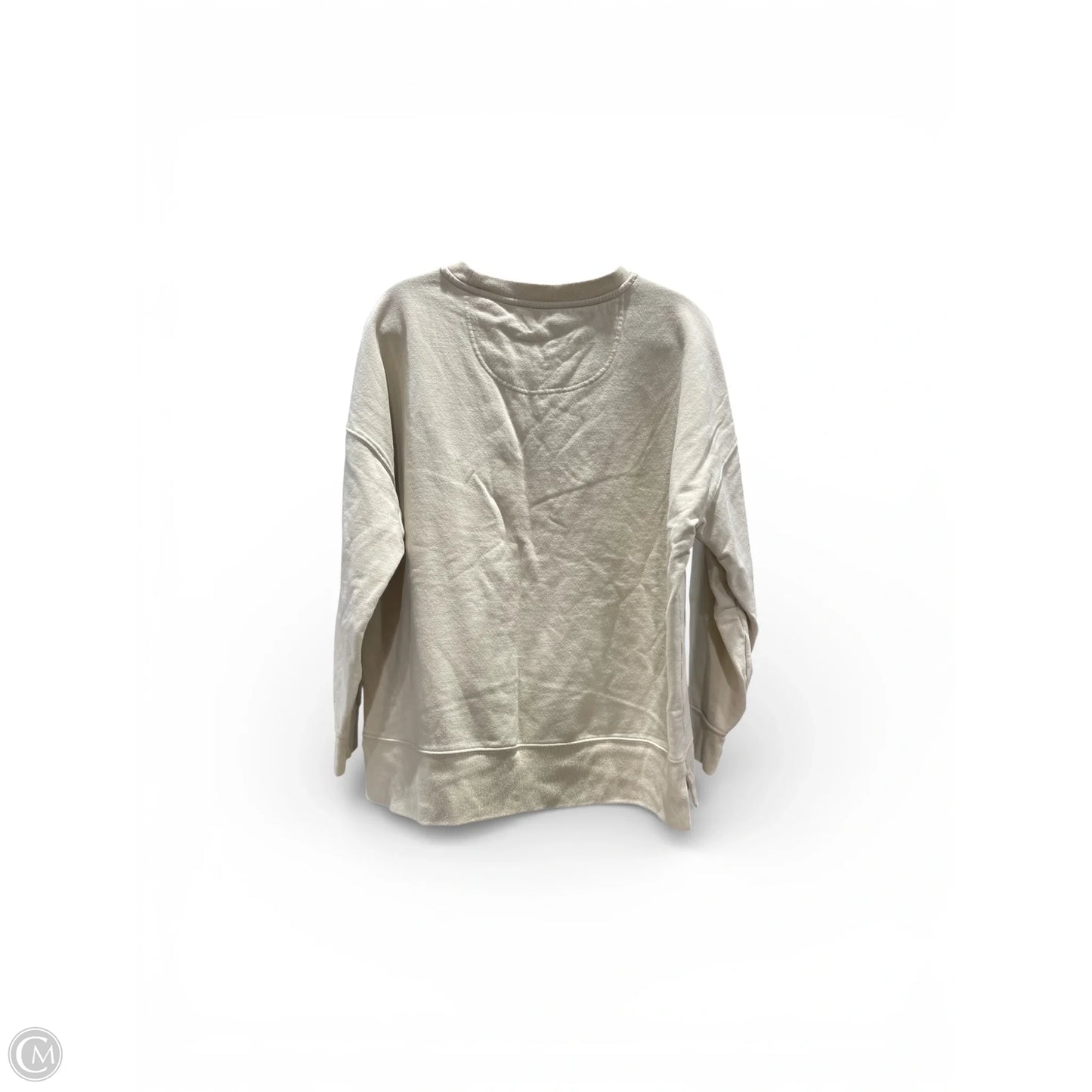 Sweater By Clothes Mentor In Tan, Size: L