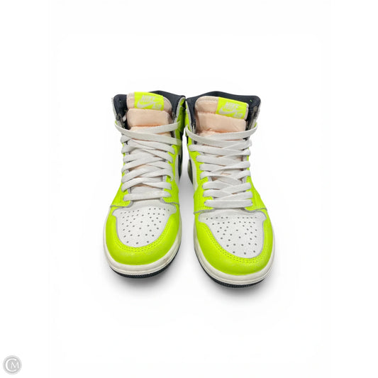 Shoes Luxury Designer By Jordan In Multi-colored, Size: 7