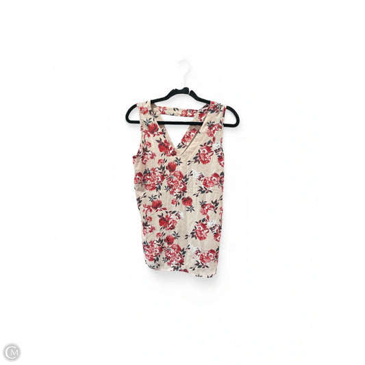 Blouse Sleeveless By Maurices In Floral Print, Size: Xs