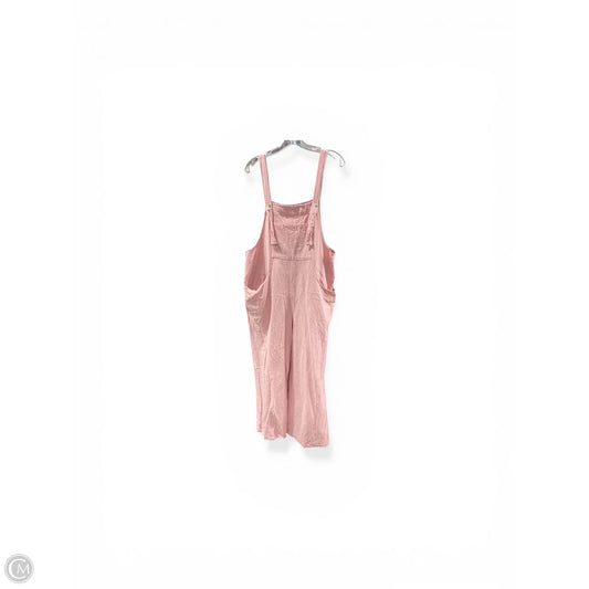 Jumpsuit By Clothes Mentor In Pink, Size: L