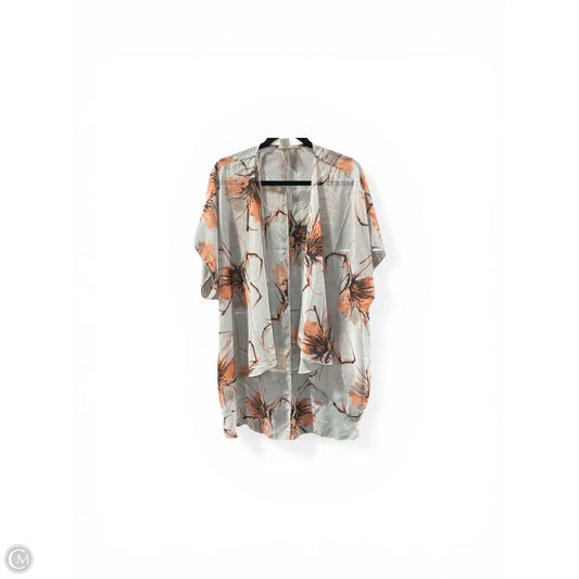 Kimono By Clothes Mentor In Tropical Print, Size: S