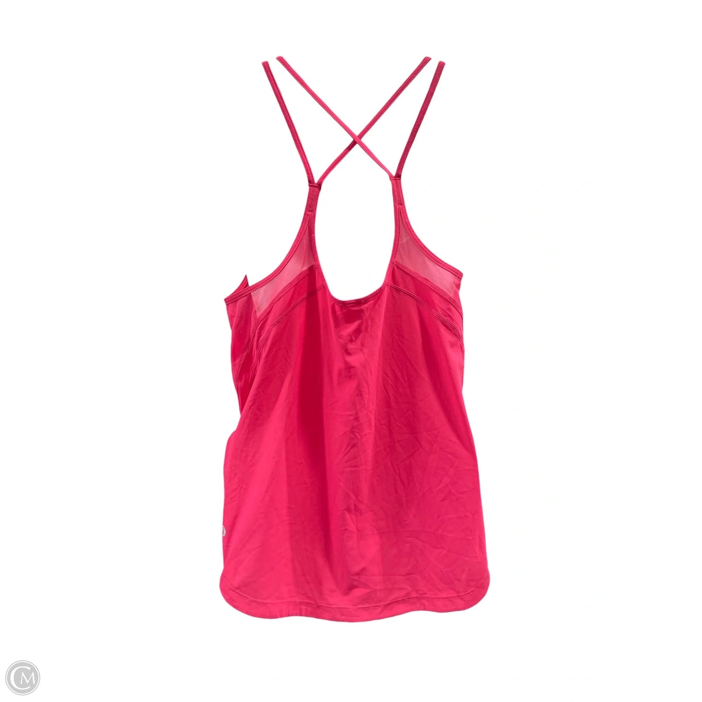 Athletic Tank Top By Lululemon In Pink, Size: 10