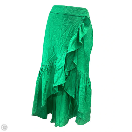 Skirt Midi By Clothes Mentor In Green, Size: Xl