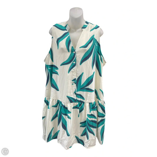 Dress Casual Midi By Nine West Apparel In Multi-colored, Size: Xl