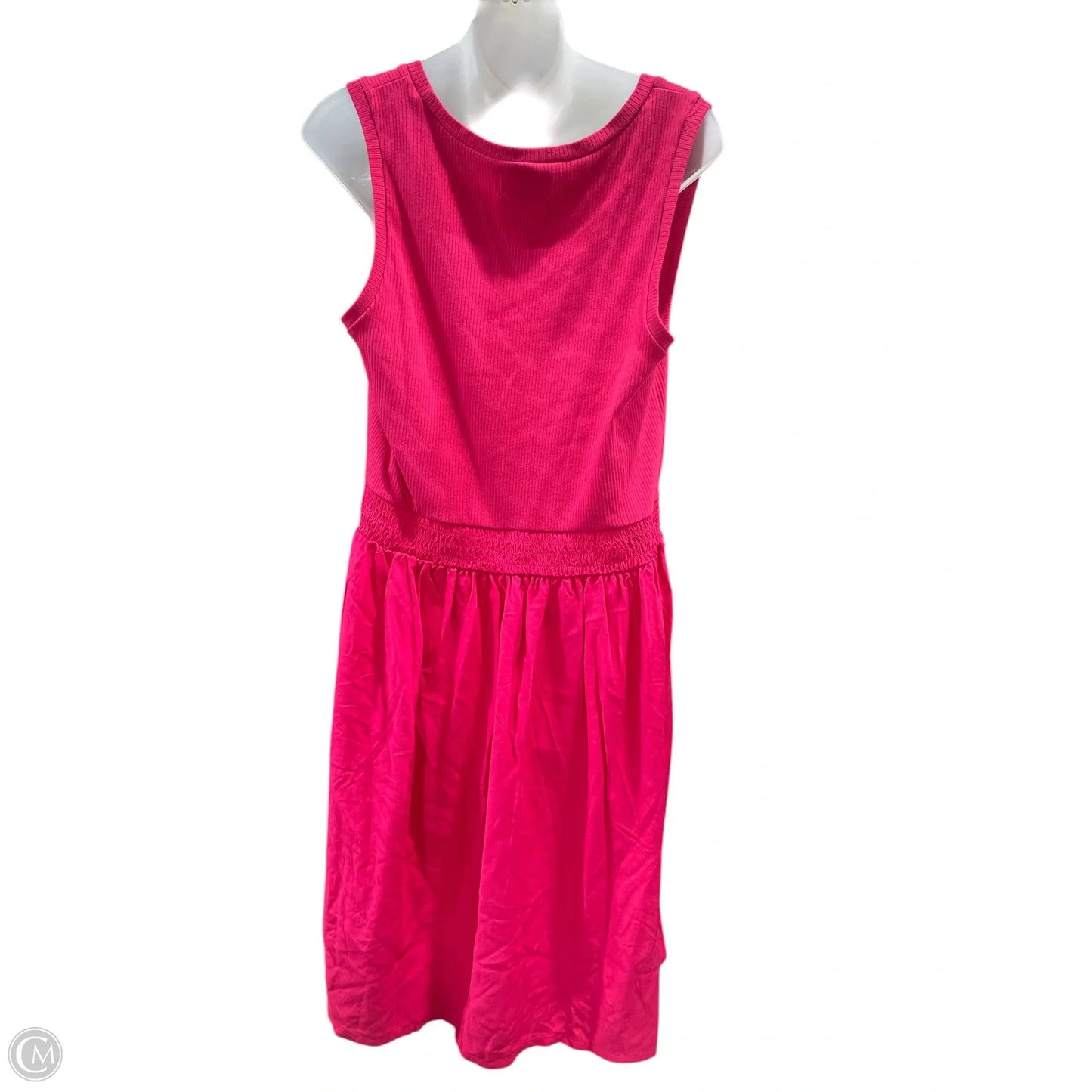 Dress Casual Midi By Clothes Mentor In Pink, Size: Xl