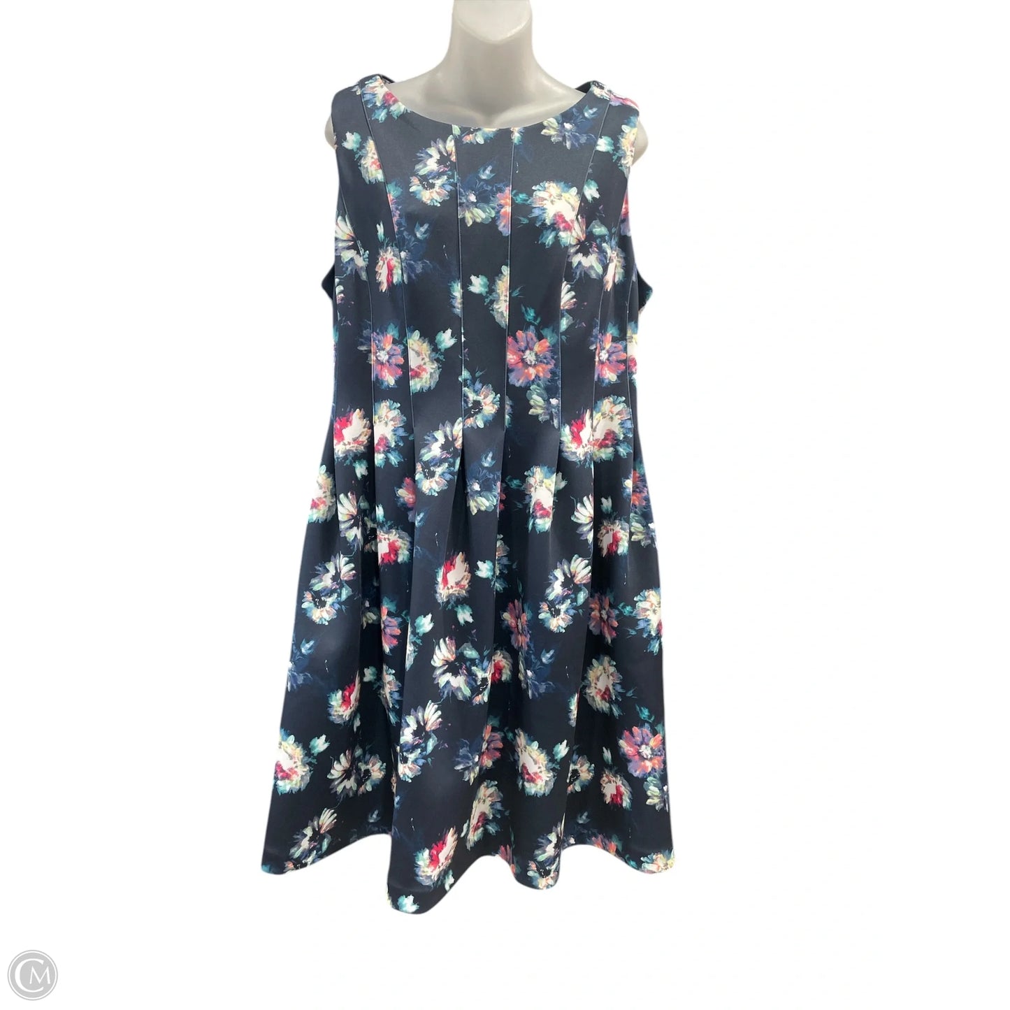 Dress Work By Andrew Marc In Floral Print, Size: 14