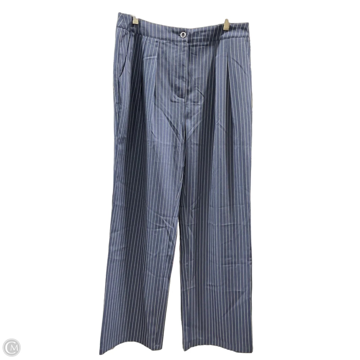 Pants Dress By Commense In Striped Pattern, Size: L
