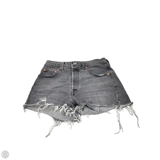 Shorts By Levis In Black Denim, Size: 28