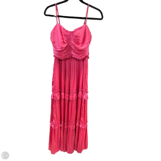 Dress Party Long By Aqua In Pink, Size: M