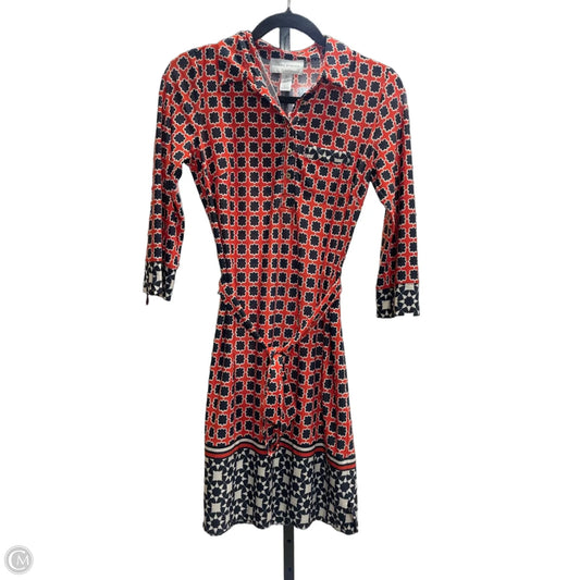 Dress Casual Midi By Donna Morgan In Multi-colored, Size: S