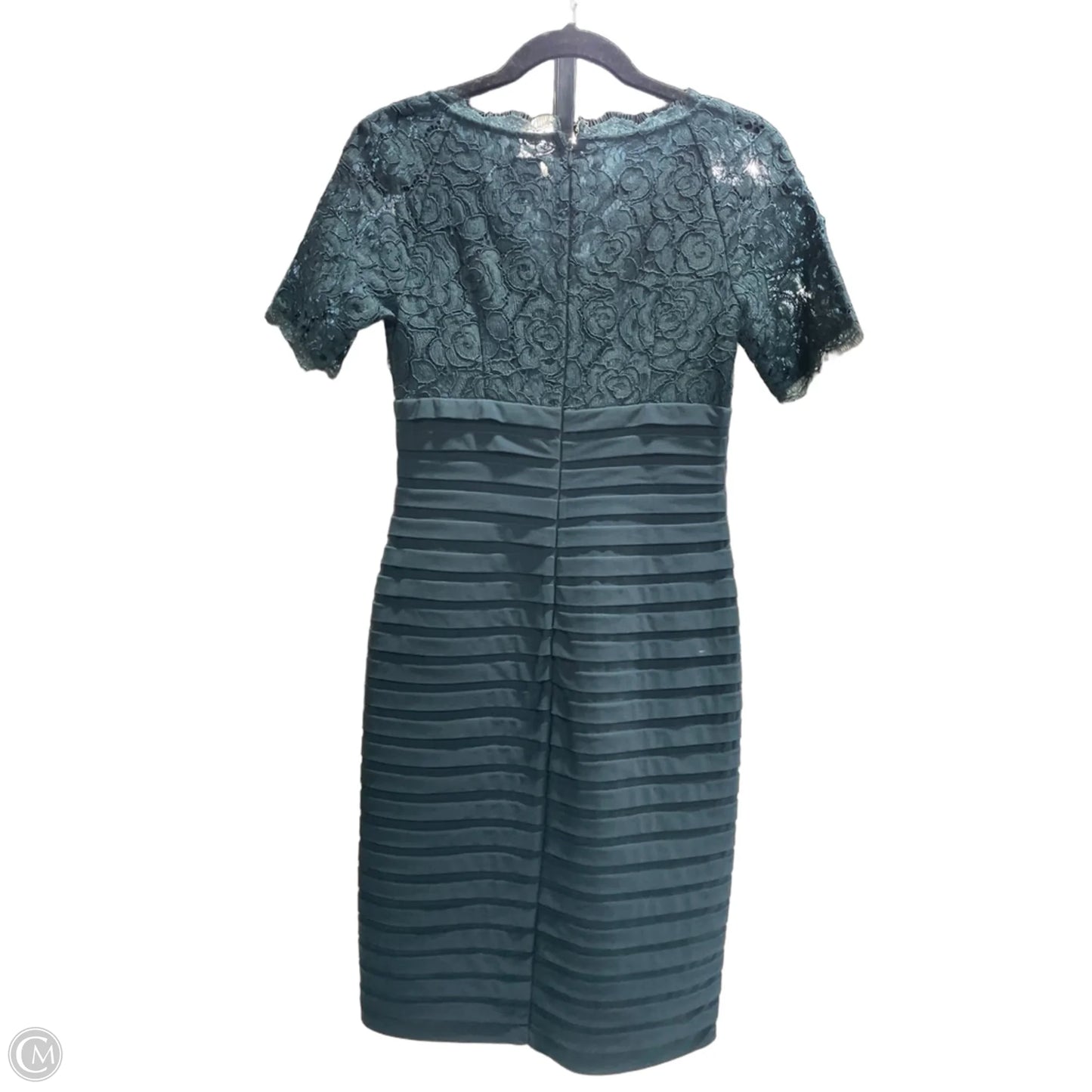 Dress Work By Adrianna Papell In Green, Size: 2