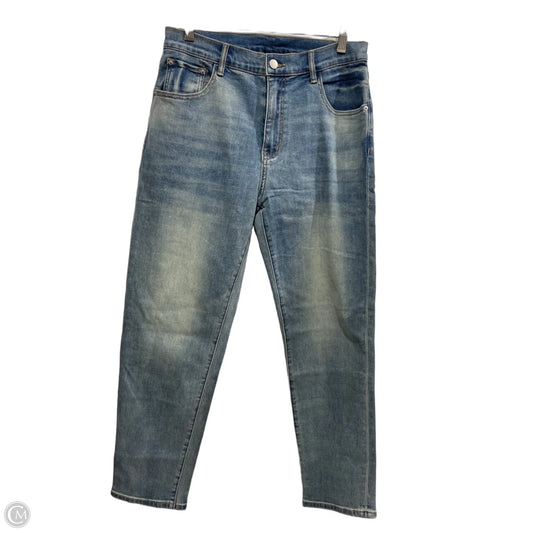 Jeans Straight By Clothes Mentor In Blue Denim, Size: 30