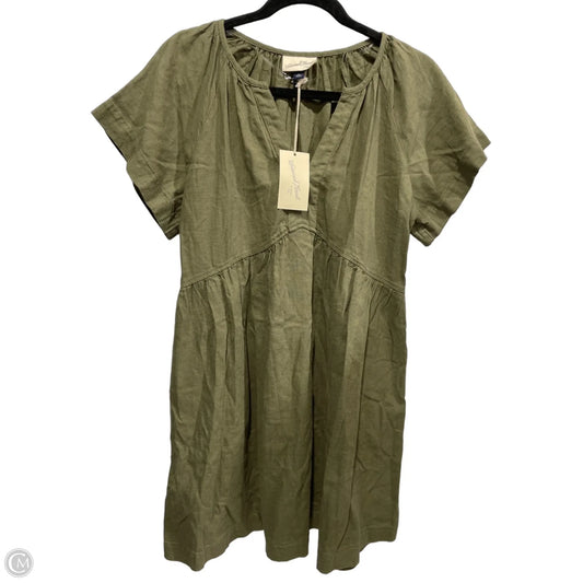 Dress Casual Midi By Universal Thread In Green, Size: M
