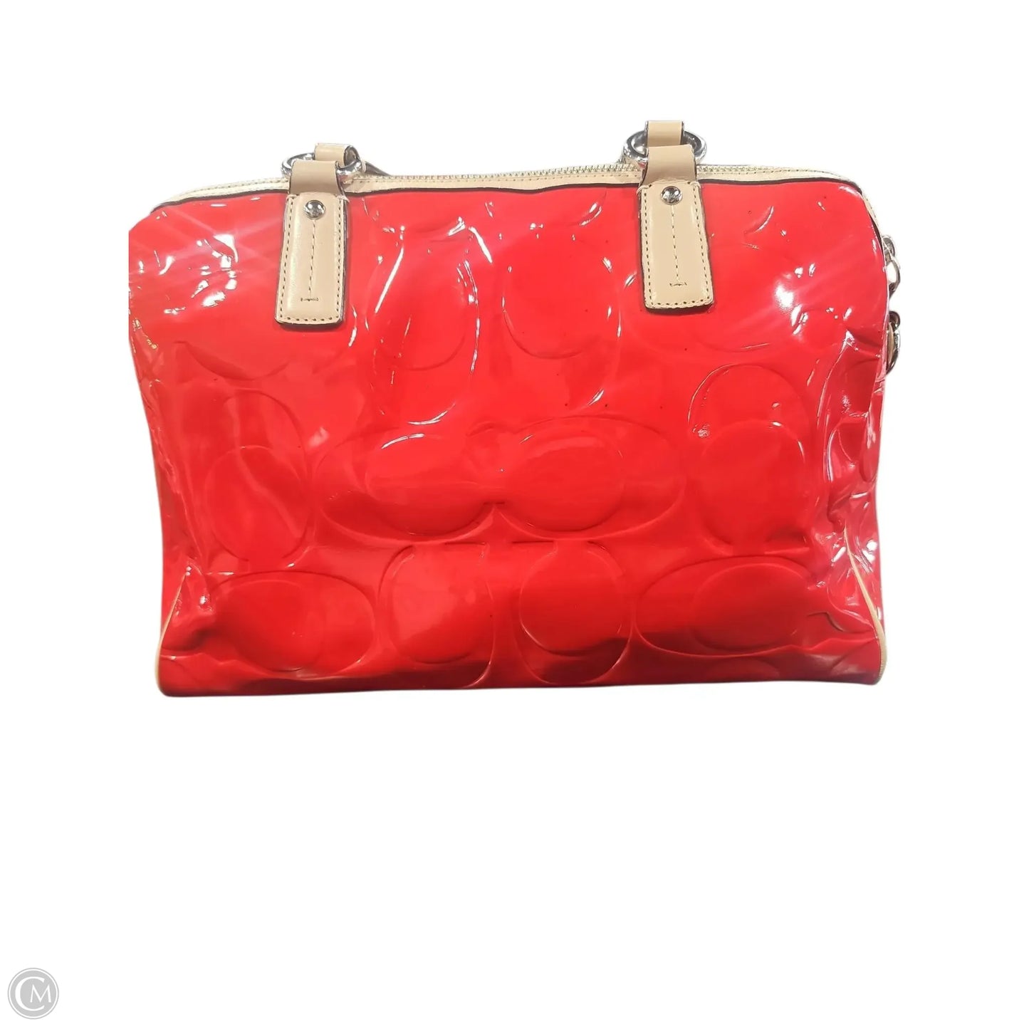 Handbag Designer By Coach, Size: Medium