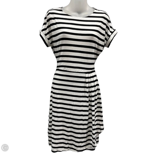 Dress Casual Midi By Chaps In Striped Pattern, Size: S