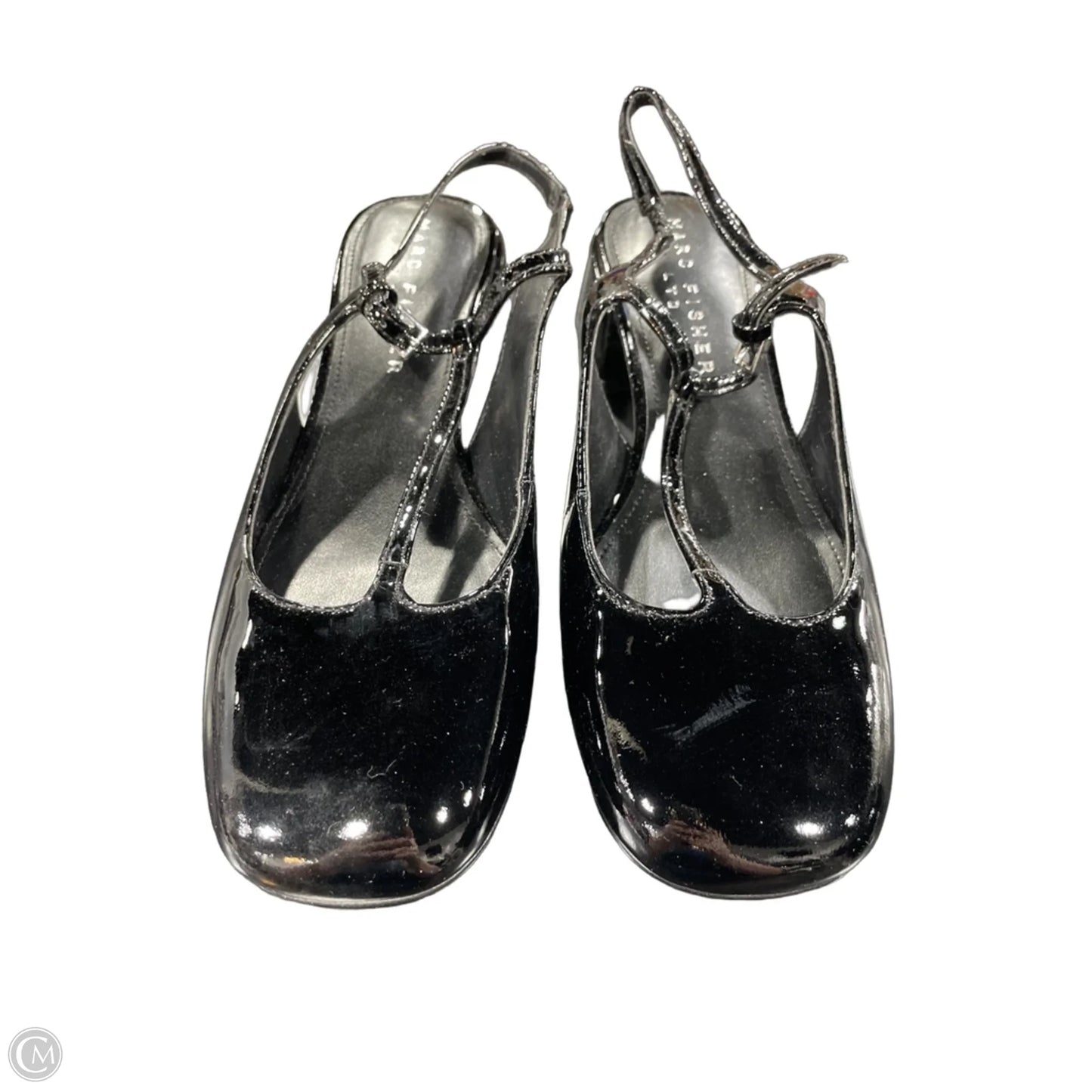 Shoes Heels Block By Marc Fisher In Black, Size: 6.5