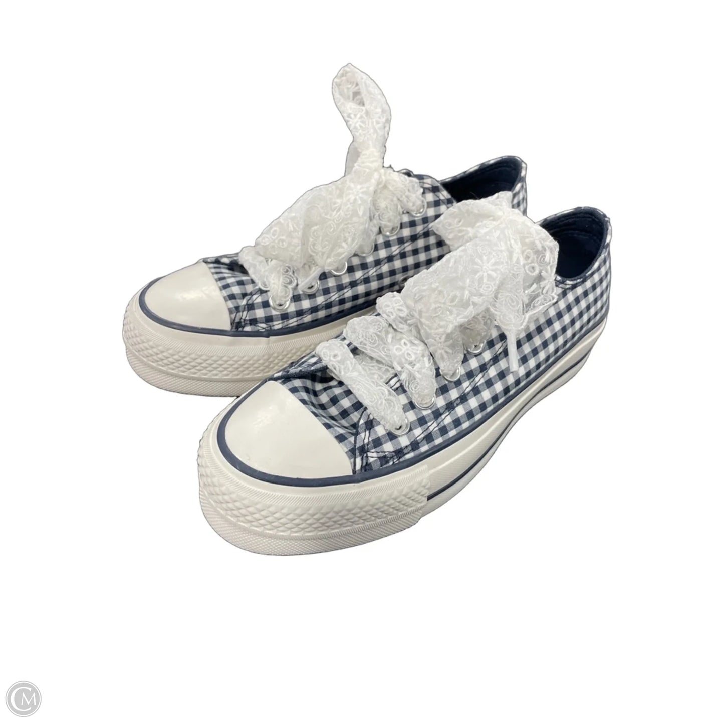 Shoes Sneakers By Converse In Checkered Pattern, Size: 6