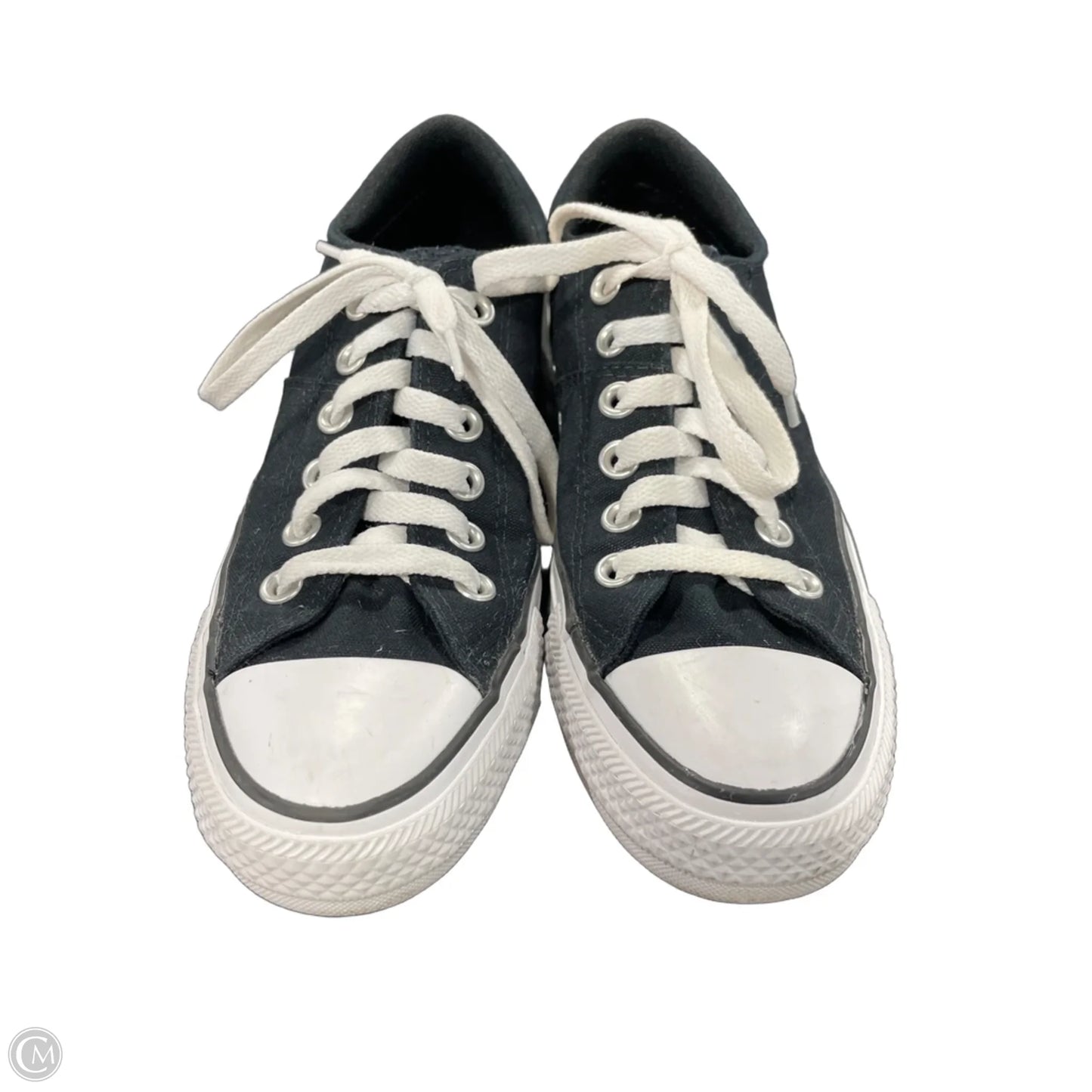 Shoes Sneakers By Converse In Black & White, Size: 6.5