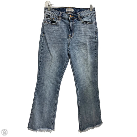 Jeans Flared By Cello In Blue Denim, Size: S