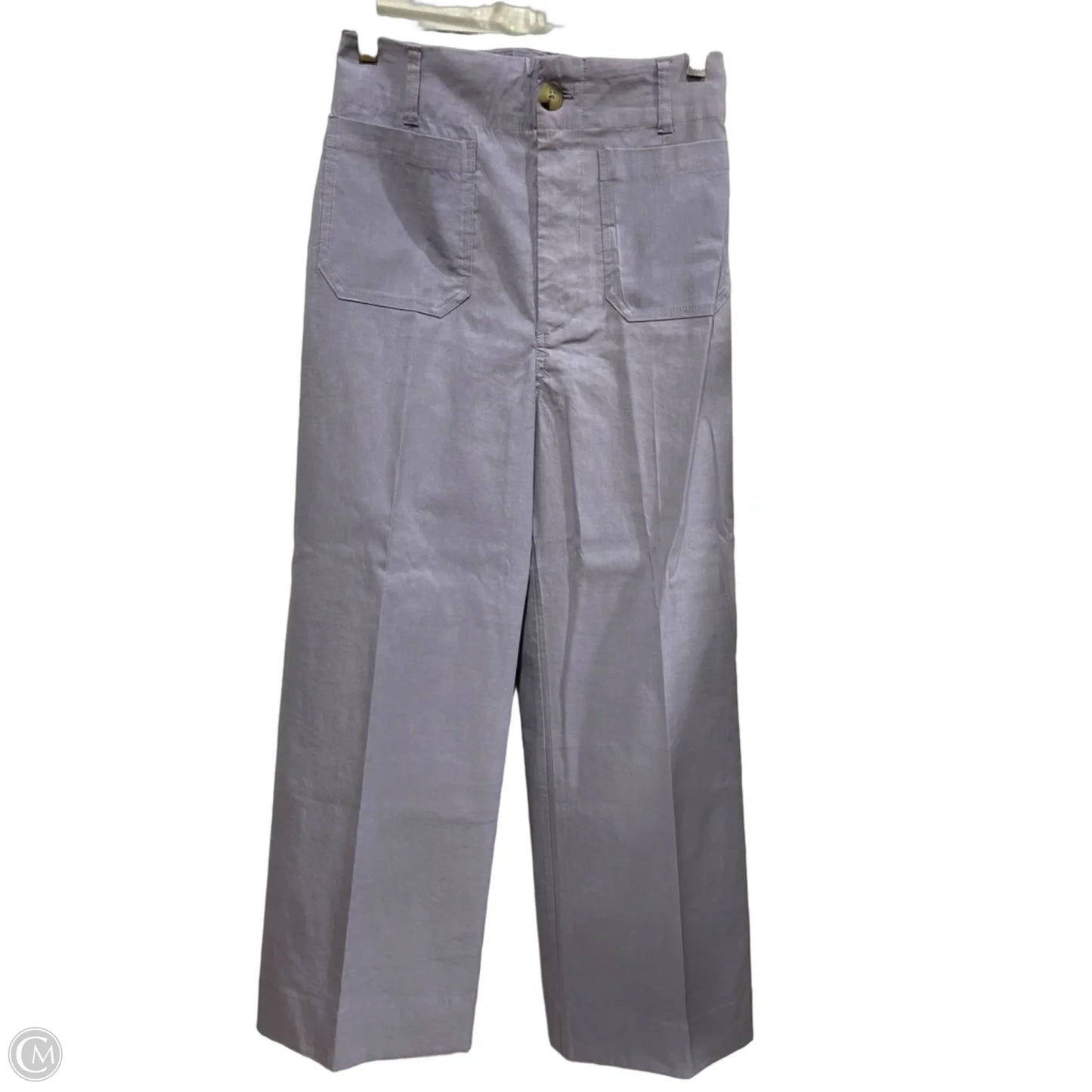Pants Wide Leg By Maeve In Purple, Size: S