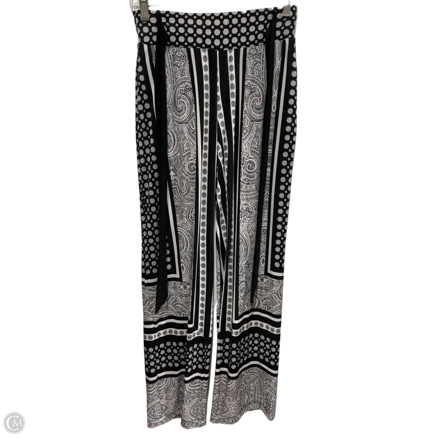 Pants Lounge By Inc In Black & White, Size: Sp