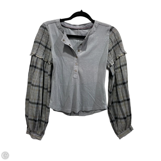 Top Long Sleeve By Pilcro In Multi-colored, Size: S