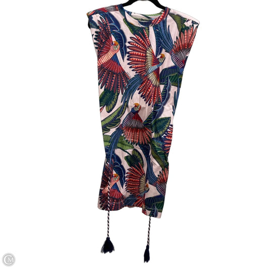Dress Casual Midi By Farm Rio In Tropical Print, Size: S