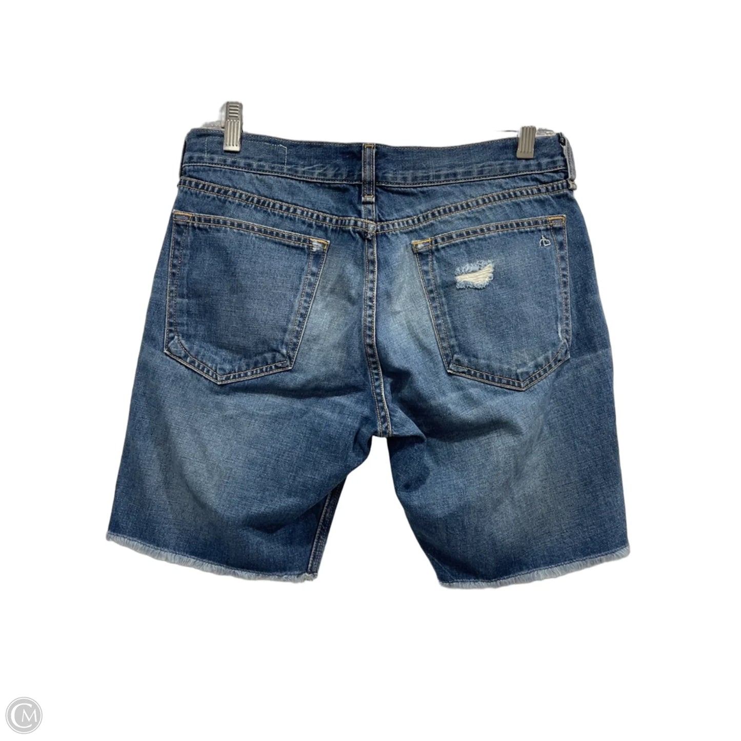 Shorts By Rag And Bone In Blue Denim, Size: 26