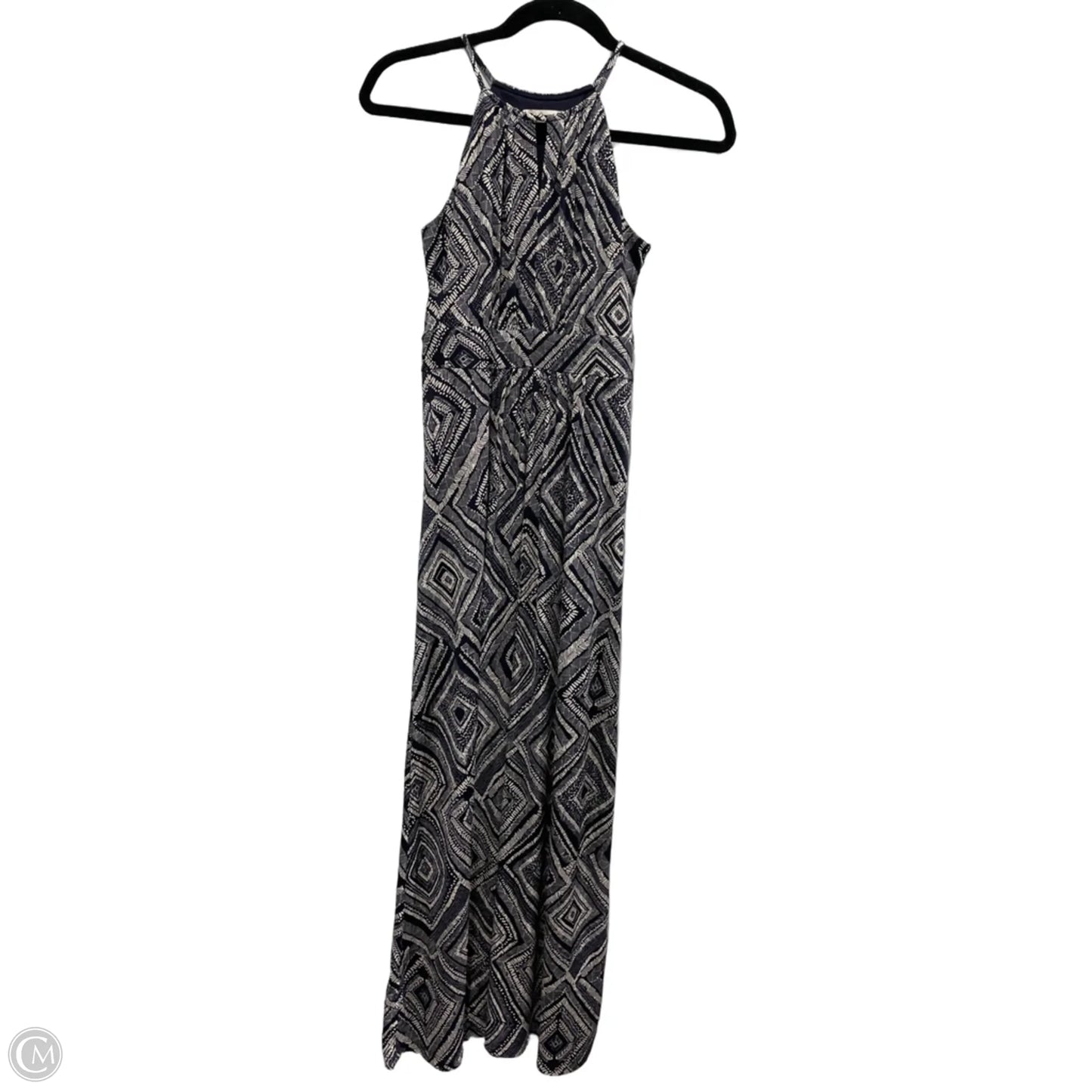 Dress Casual Maxi By Loft In Blue & White, Size: Xxsp