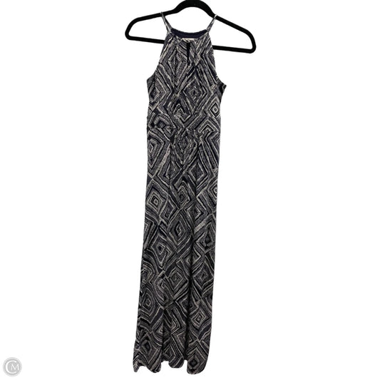 Dress Casual Maxi By Loft In Blue & White, Size: Xxsp
