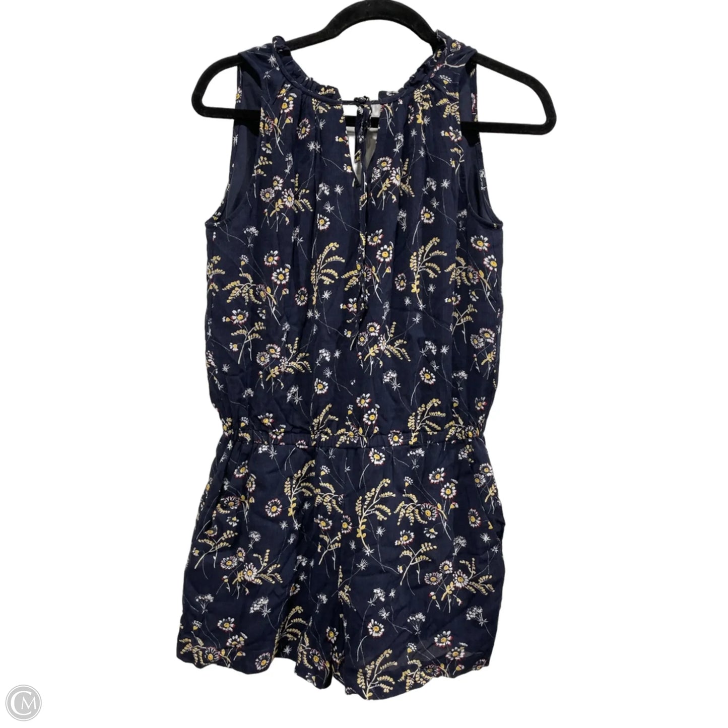 Romper By Loft In Floral Print, Size: Xsp