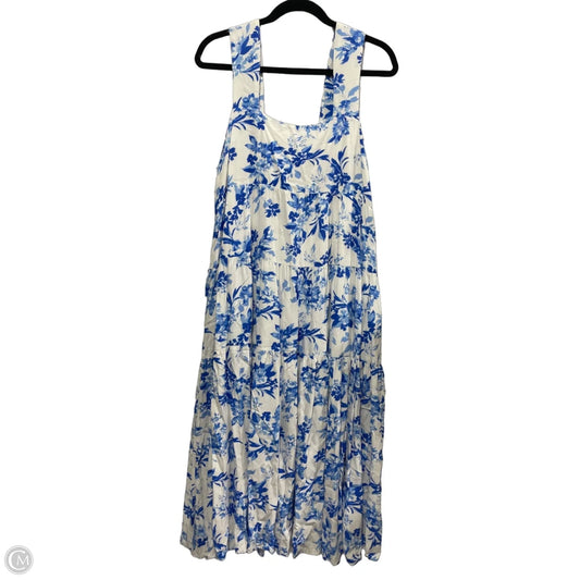 Dress Casual Maxi By Ee Some In Floral Print, Size: L