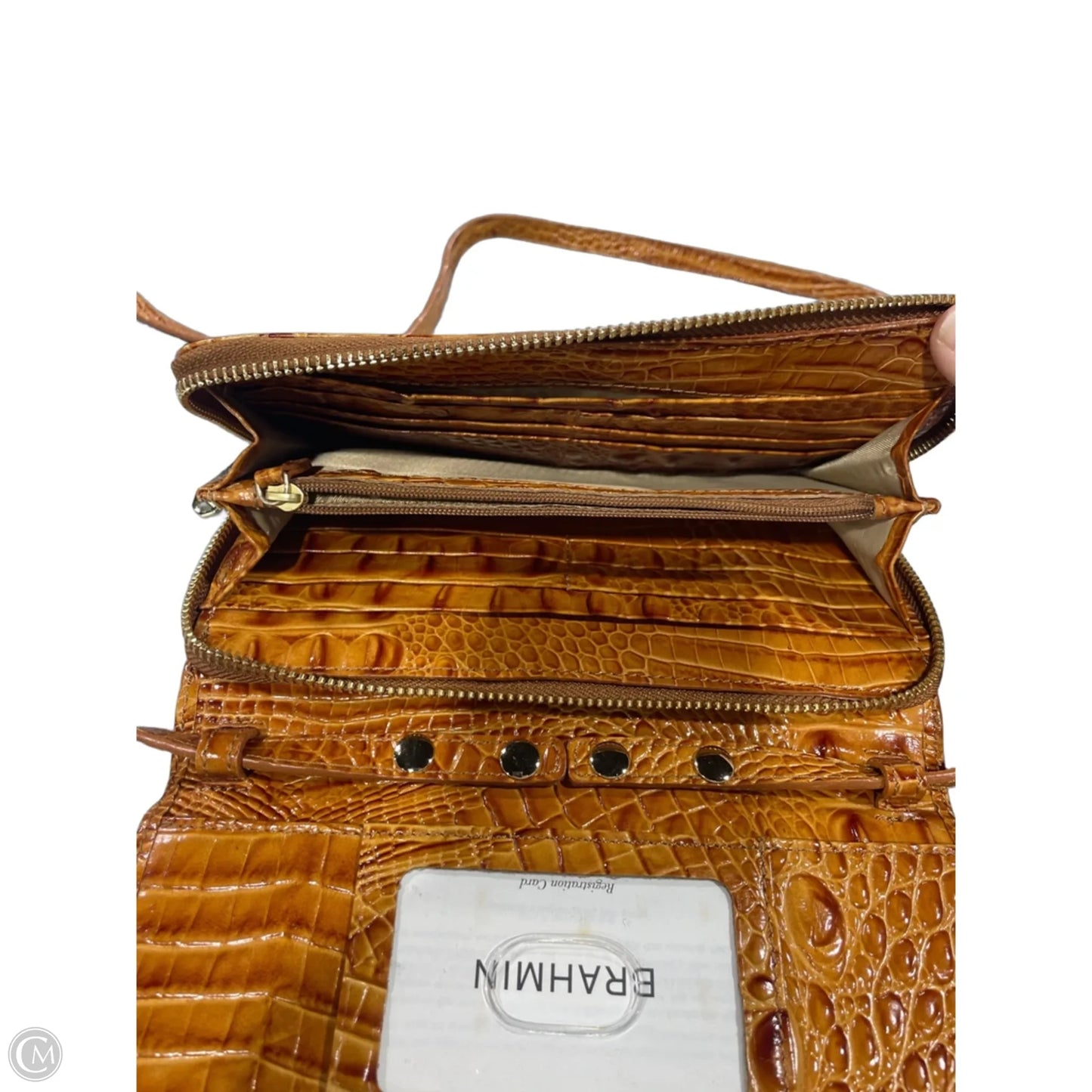 Crossbody Designer By Brahmin, Size: Small