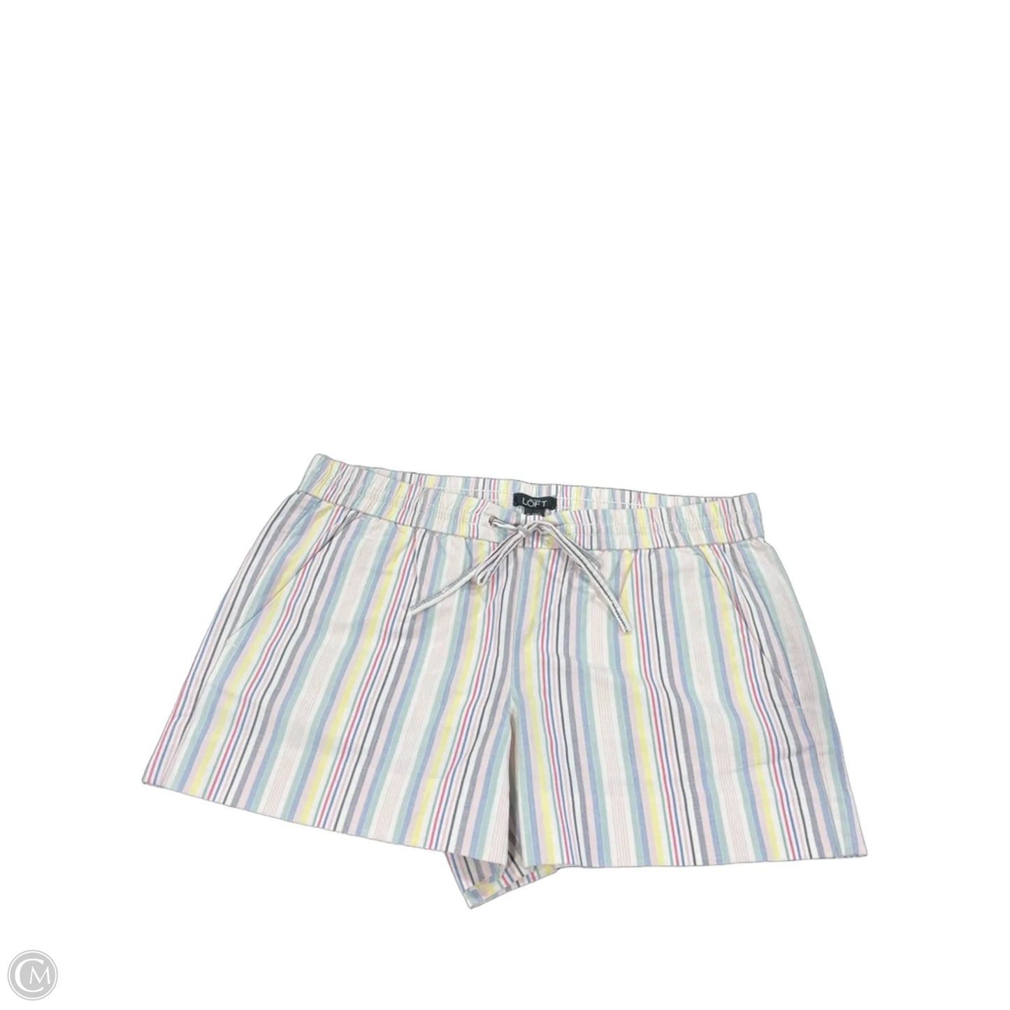 Shorts By Loft In Striped Pattern, Size: Xs
