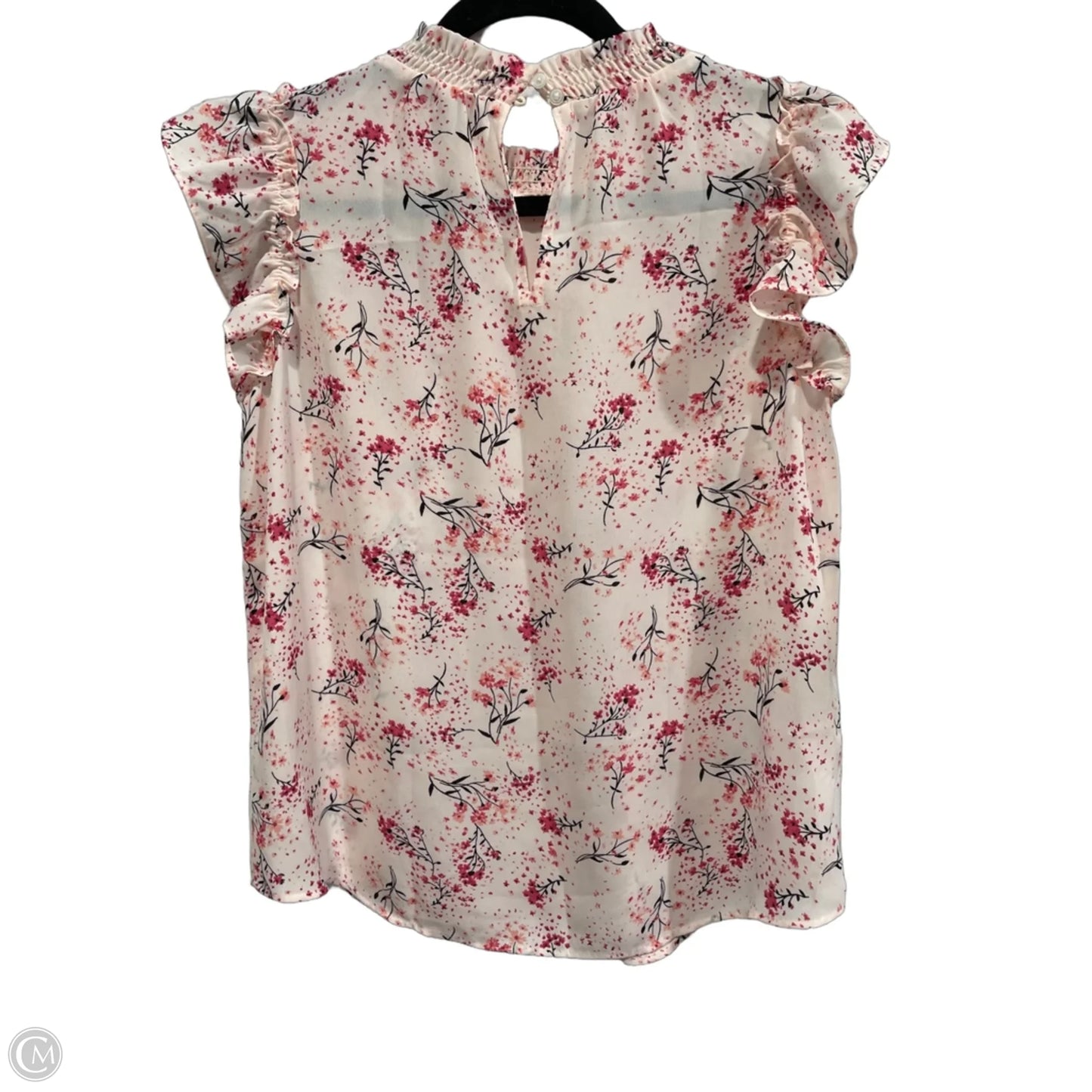 Blouse Sleeveless By Loft In Floral Print, Size: S