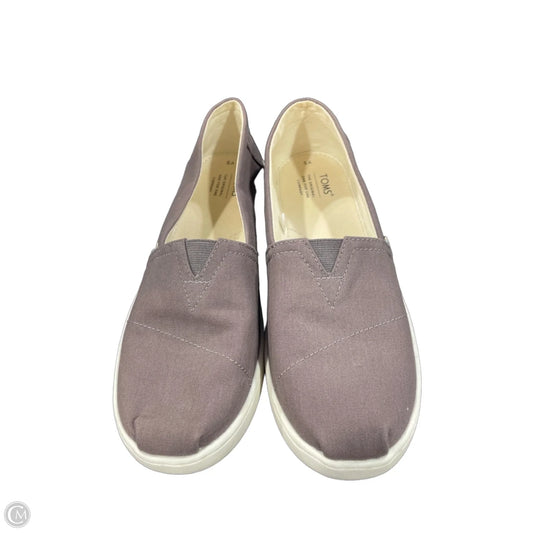 Shoes Flats By Toms In Brown, Size: 5