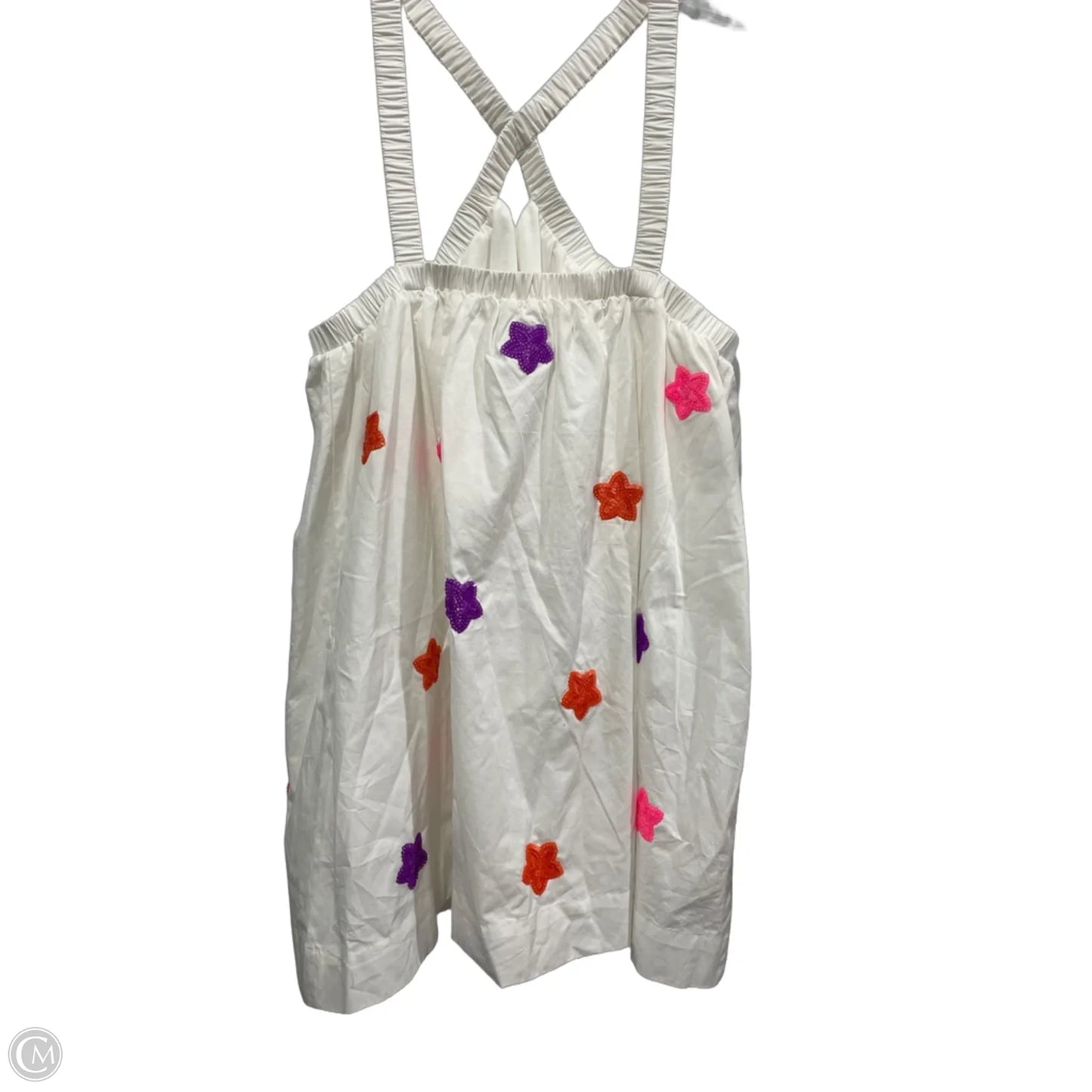 Dress Casual Midi By Tcec In White, Size: M
