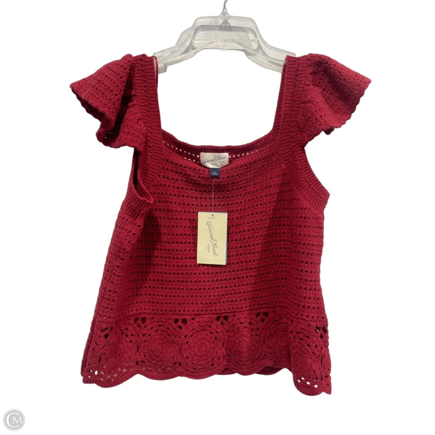 Skirt Set 2pc By Universal Thread In Red, Size: L