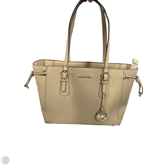 Handbag Leather By Michael By Michael Kors, Size: Large