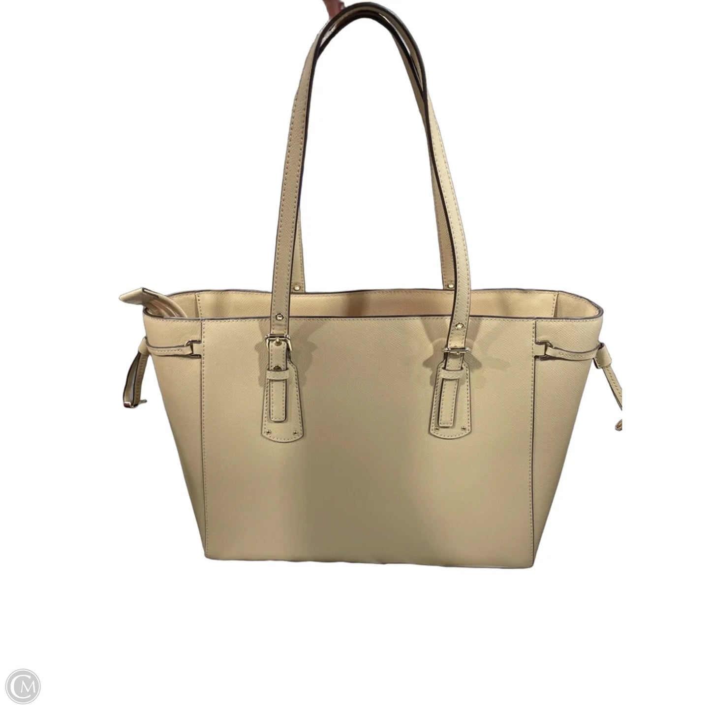 Handbag Leather By Michael By Michael Kors, Size: Large