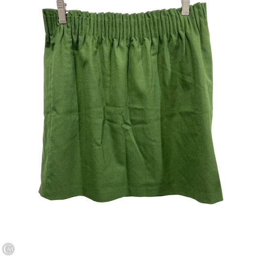 Skirt Mini & Short By J. Crew In Green, Size: 8