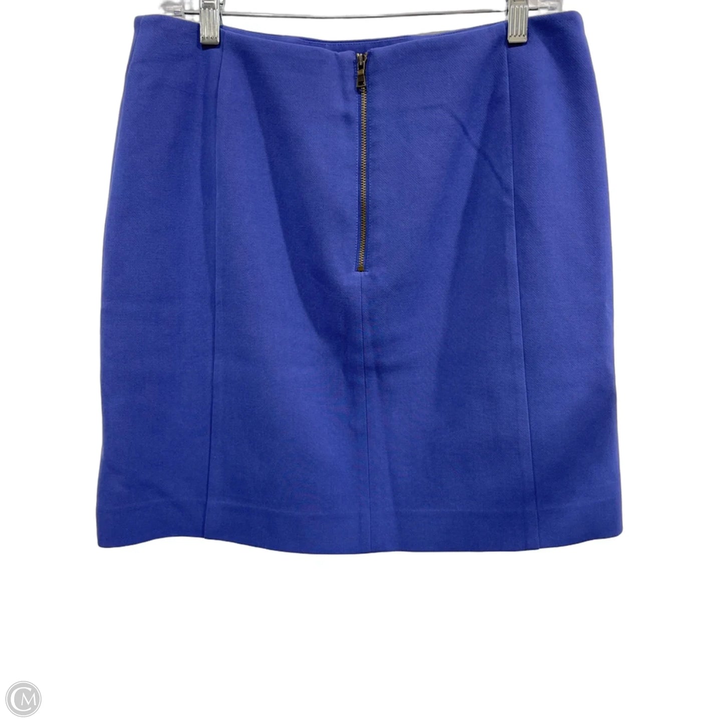 Skirt Midi By Ann Taylor In Blue, Size: 8