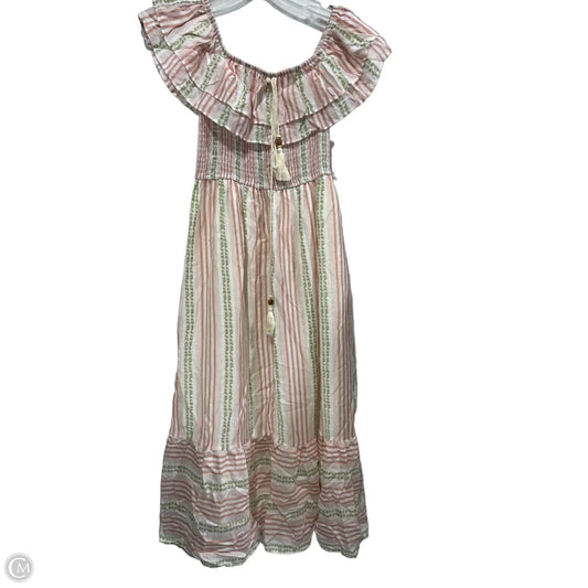 Dress Casual Maxi By Clothes Mentor In Striped Pattern, Size: M