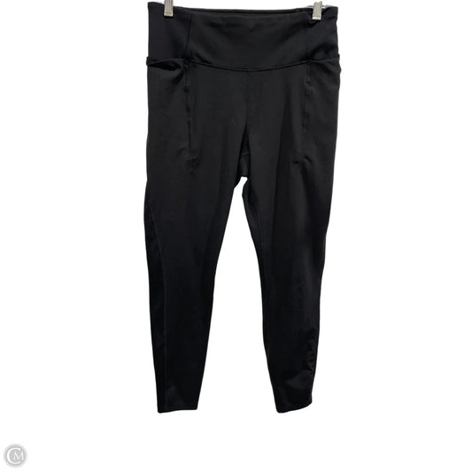 Athletic Leggings By Avia In Black, Size: M
