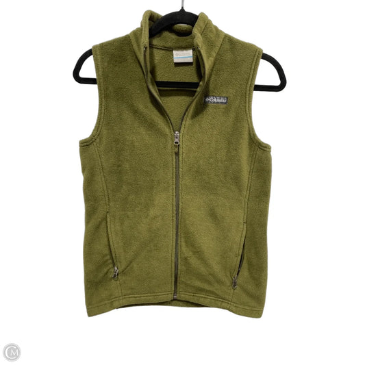 Vest Fleece By Columbia In Green, Size: M