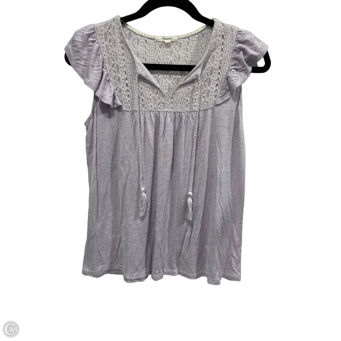 Top Sleeveless By Maurices In Purple, Size: S