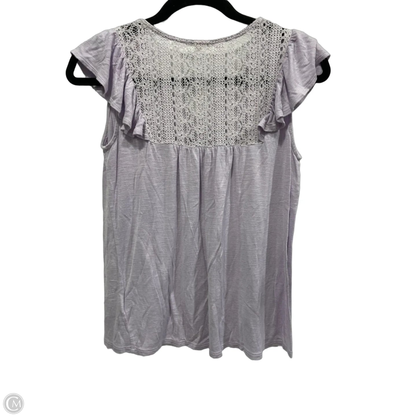 Top Sleeveless By Maurices In Purple, Size: S